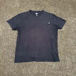 Dickies Black Pocket T-Shirt, Men's Size XL - Classic Workwear/Skater Style